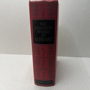 "The Complete Works Of O.Henry" Deluxe Edition 1937 Garden City Pub Vintage Book